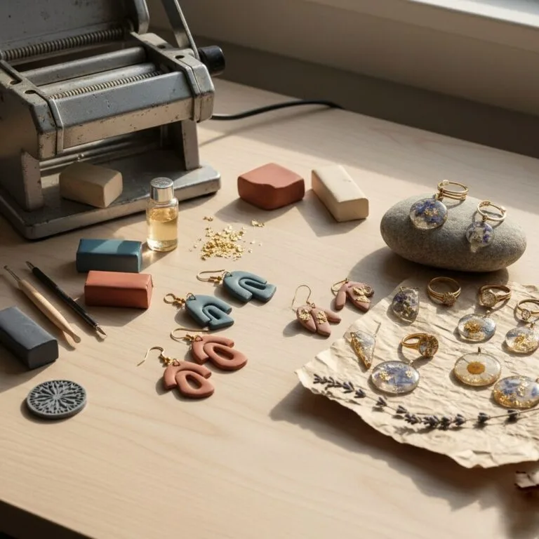 Handmade Polymer Clay Earrings